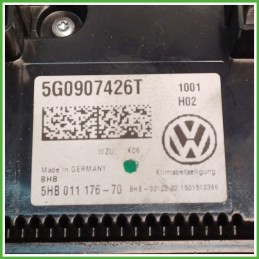 Comandi Clima AC Riscaldamento Condizionatore BHTC 5HB011176-70 VOLKSWAGEN GOLF VARIANT 1.6 TDI 5G0907426BHWZU 2013 2017