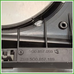 Cover Mascherina Consolle Superiore VOLKSWAGEN GOLF VARIANT 1.6 TDI 5G0857189BBD 2013 2017