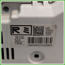 Quadro strumenti contachilometri tachimetro HONDA JAZZ 1a Serie 1.4 78120SAAG61