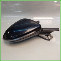 Specchio Specchietto Retrovisore Destro DX NERO VOLKSWAGEN GOLF VARIANT 2013 2017 Originale Usato