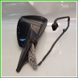 Specchio Specchietto Retrovisore Destro DX NERO VOLKSWAGEN GOLF VARIANT 2013 2017 Originale Usato