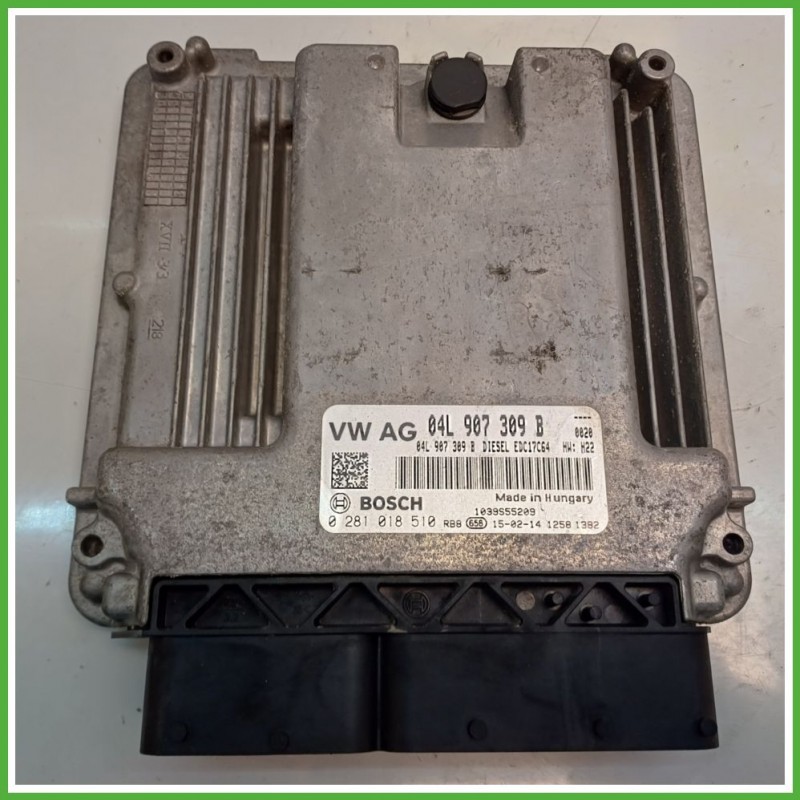 Centralina Motore Iniezione ECU BOSCH 0281018510 VOLKSWAGEN GOLF VARIANT 1.6 TDI 66kw 5Q0937125H 2013 2017