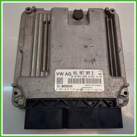Centralina Motore Iniezione ECU BOSCH 0281018510 VOLKSWAGEN GOLF VARIANT 1.6 TDI 66kw 5Q0937125H 2013 2017