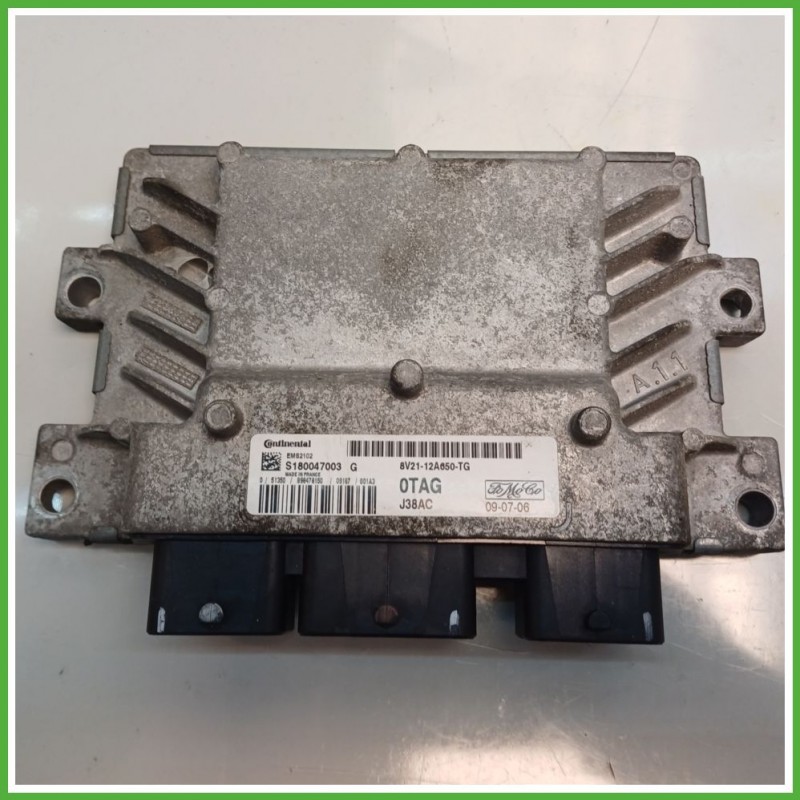 Centralina Motore Iniezione ECU CONTINENTAL S180047003G FORD FIESTA CB1 1.4 16V 71kw 1543041 2008 2013