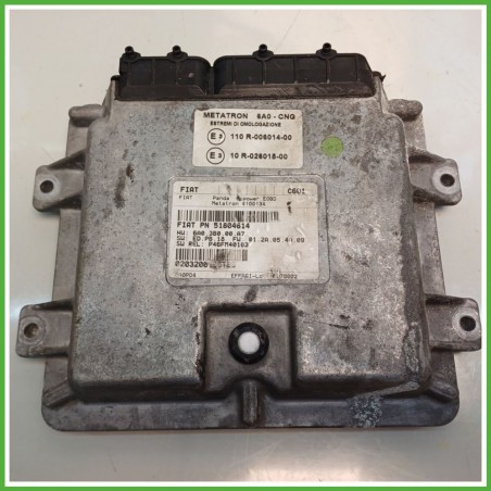 Centralina Motore Iniezione ECU METATRON 4100134 FIAT PANDA 2Q 1.2 44kw 51822896 2003 2010