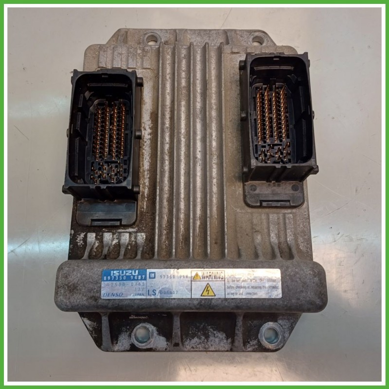Centralina Motore Iniezione ECU DENSO 112500-0165 OPEL MERIVA X03 1.7 16V 74kw 97364132 2003 2010