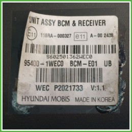 Centralina BCM Control Module MOBIS BCM-E01 KIA RIO 3a Serie 1.4 954001WEC0 2015 2017
