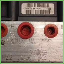 Centralina ABS Modulo Pompa BOSCH 0265800443 93172437 OPEL MERIVA X03 Originale Usato