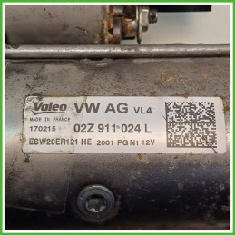 Motorino Avviamento VALEO ESW20ER21 VOLKSWAGEN GOLF VARIANT 02Z911021KX