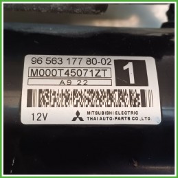 Motorino Avviamento MITSUBISHI M000T45071ZT PEUGEOT 207 5802M9