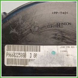 Quadro strumenti contachilometri tachimetro JOHNSON CONTROLS 21678720-4 CITROEN C2 1.4 9660225880