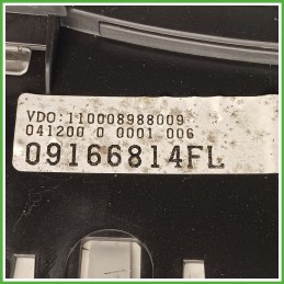 Quadro strumenti contachilometri tachimetro VDO 110008988009 OPEL CORSA X01 1.0 12V 9194495