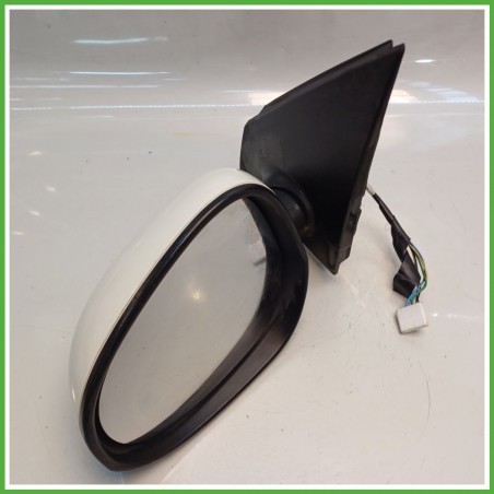 Specchio Specchietto Retrovisore Sinistro SX BIANCO LANCIA YPSILON TI 2008 2013 Originale Usato