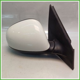 Specchio Specchietto Retrovisore Destro DX BIANCO LANCIA YPSILON TI 2008 2013 Originale Usato