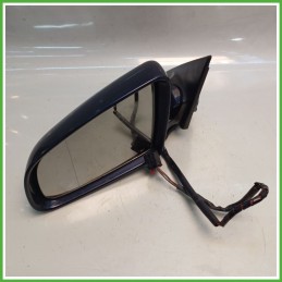 Specchio Specchietto Retrovisore Sinistro SX BLU SCURO P7 Z5J AUDI A3 8P 2003 2010 SCHEFENACKER Originale Usato
