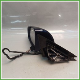 Specchio Specchietto Retrovisore Sinistro SX BLU SCURO P7 Z5J AUDI A3 8P 2003 2010 SCHEFENACKER Originale Usato