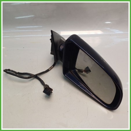 Specchio Specchietto Retrovisore Destro DX BLU SCURO P7 Z5J AUDI A3 8P 2003 2010 SCHEFENACKER Originale Usato