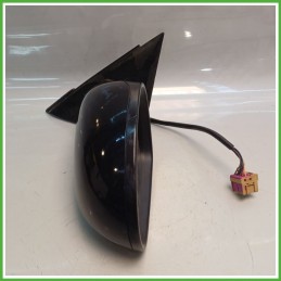 Specchio Specchietto Retrovisore Sinistro SX NERO SEAT IBIZA 6L 2001 2009 FICOSA FICOMIRRORS Originale Usato