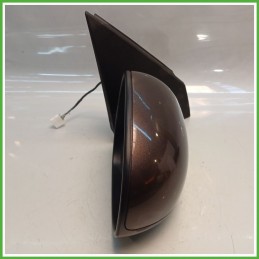 Specchio Specchietto Retrovisore Destro DX MARRONE 394 BRONZO BRONZINO LANCIA YPSILON TI 2008 2013 Originale Usato