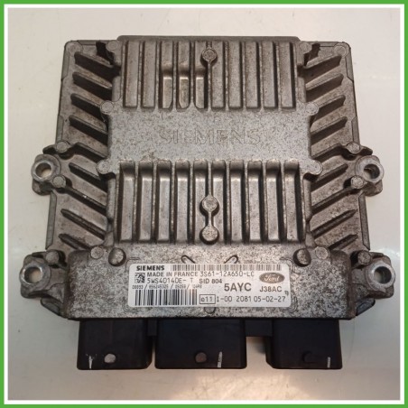 Centralina Motore Iniezione ECU SIEMENS 5WS40140E-T FORD FIESTA CBK 1.4 50kw 1320617 2002 2005