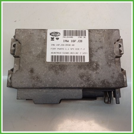 Centralina Motore Iniezione ECU MAGNETI MARELLI IAW16F.EB FIAT PUNTO 1a Serie 40kw 46545150 1993 1999
