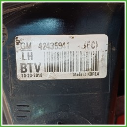 Fanale Fanalino Posteriore Sinistro SX OPEL MOKKA X 42599461 Usato