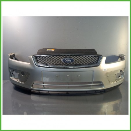 Paraurti Anteriore FORD FOCUS CAP Station Wagon GRIGIO - MOONDUST SILVER - METALLIC 2004 2008 1336763 Originale Usato