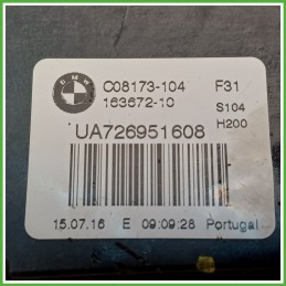 Serratura Anteriore Destro DX BMW Serie 3 F31 51217202146 2015 2016 BMW UA726951608