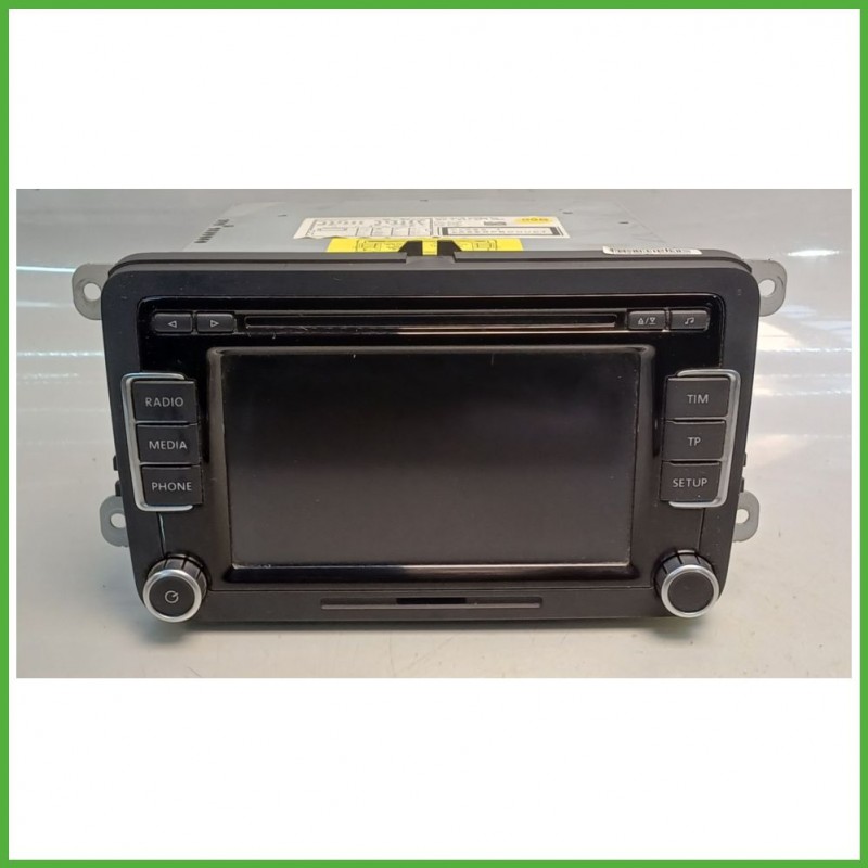 Autoradio VOLKSWAGEN GOLF 5K/AJ 2.0 TDI 3C8035195 2008 2012 BLAUPUNKT 8157647239360