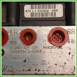 Centralina ABS Modulo Pompa BOSCH 0265800315 71719584 FIAT PUNTO 2U Originale Usato