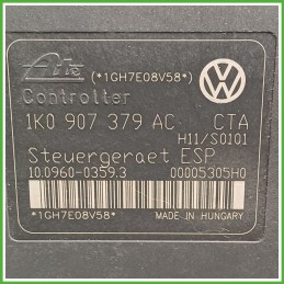 Centralina ABS Modulo Pompa ATE 10.0960-0359.3 1K0614117HBEF VOLKSWAGEN GOLF 1K Originale Usato