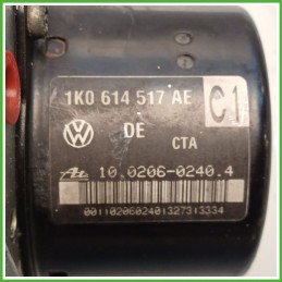 Centralina ABS Modulo Pompa ATE 10.0960-0359.3 1K0614117HBEF VOLKSWAGEN GOLF 1K Originale Usato