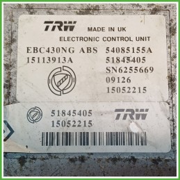 Centralina ABS Modulo Pompa TRW EBC430NG 71754798 LANCIA YPSILON TI Originale Usato