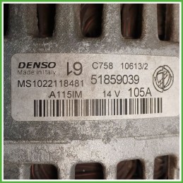 Alternatore DENSO MS1022118481 FIAT 500 3P 52003536