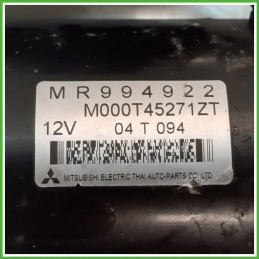 Motorino Avviamento MITSUBISHI M000T45271ZT SMART FORFOUR W454 MR994922