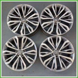 Cerchi in Lega VOLKSWAGEN T-ROC (dal 09/2017) 18 pollici 18" 7.0J 5x112 ET 45 4pz originali usati