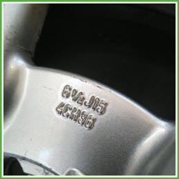 Cerchio Singolo in Lega RENAULT MEGANE 1a Serie (dal 03/1999 al 06/2003) 15 pollici 15" 6.5J 4x100 ET 36 originale usato al pz
