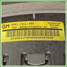 Airbag Guidatore Sinistro SX OPEL ASTRA A04 1.7 16V 13168091 2004 2011 TAKATA 305833299056-AD