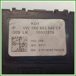 Centralina Sterzo VOLKSWAGEN 30SLK-10003576 VOLKSWAGEN GOLF 5K/AJ 1.6 1K0953549CF 2008 2012