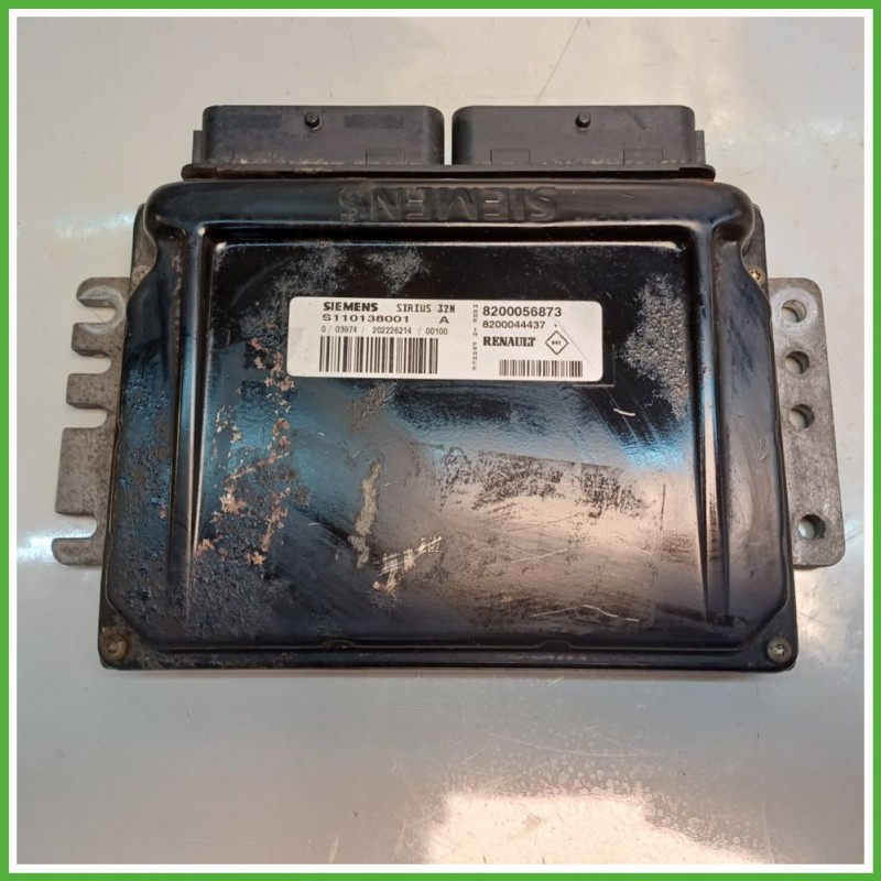Centralina Motore Iniezione ECU SIEMENS S110138001 RENAULT SCENIC 1.6 16V 79kw 8200055730 1999 2003