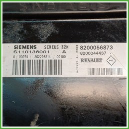 Centralina Motore Iniezione ECU SIEMENS S110138001 RENAULT SCENIC 1.6 16V 79kw 8200055730 1999 2003