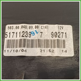 Quadro strumenti contachilometri tachimetro VEGLIA BORLETTI 503.00.048.09.00 FIAT PANDA 2Q 1.2 51771899