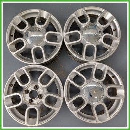 Cerchi in Lega FIAT 500 (3P) (dal 07/2007) 15 pollici 15" 6.0J 4x98 ET 35 4pz originali usati