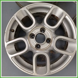 Cerchi in Lega FIAT 500 (3P) (dal 07/2007) 15 pollici 15" 6.0J 4x98 ET 35 4pz originali usati