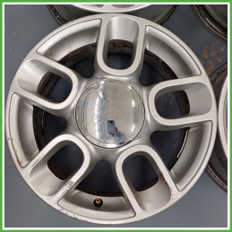 Cerchi in Lega FIAT 500 (3P) (dal 07/2007) 15 pollici 15" 6.0J 4x98 ET 35 4pz originali usati