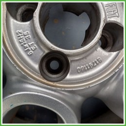 Cerchi in Lega FIAT 500 (3P) (dal 07/2007) 15 pollici 15" 6.0J 4x98 ET 35 4pz originali usati