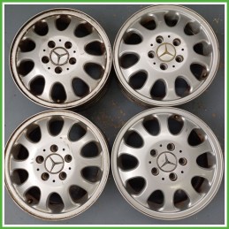 Cerchi in Lega MERCEDES-BENZ Classe A (W/C169) (dal 07/2004 al 04/2013) 15 pollici 15" 5.5J 5x112 ET 54 4pz originali usati