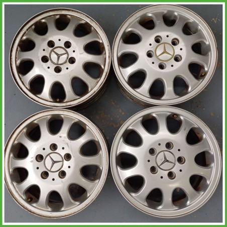 Cerchi in Lega MERCEDES-BENZ Classe A (W/C169) (dal 07/2004 al 04/2013) 15 pollici 15" 5.5J 5x112 ET 54 4pz originali usati
