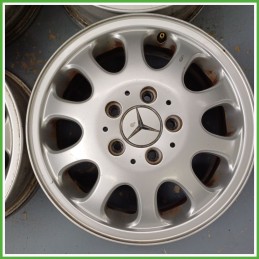 Cerchi in Lega MERCEDES-BENZ Classe A (W/C169) (dal 07/2004 al 04/2013) 15 pollici 15" 5.5J 5x112 ET 54 4pz originali usati