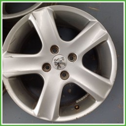 Cerchio Singolo in Lega PEUGEOT 307 (dal 04/2001 al 12/2006) 16 pollici 16" 6.5J 4x108 ET 31 originale usato al pz
